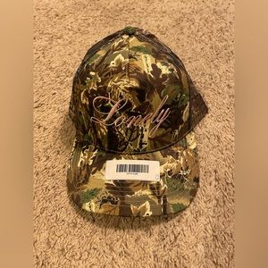 lonely ghost camp trucker hat NWT